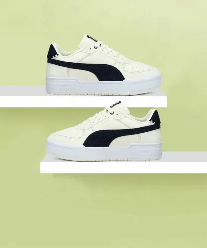Image of PUMA CA Pro NBK Sneakers For Men (White , 10)