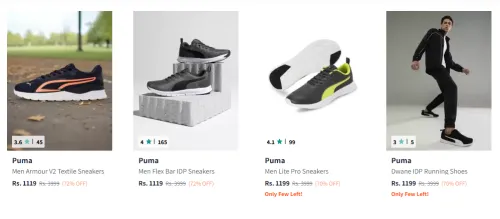Image of Puma Men Sneakers Starting At ₹1119