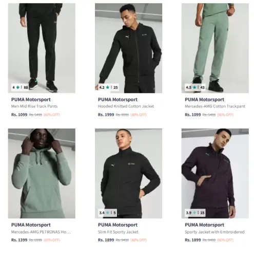 Image of Puma Motorsport Men Clothes & Shoes up to 70-80% Discount