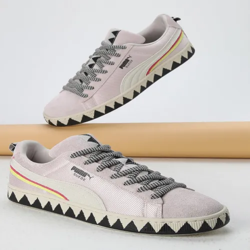 Image of Puma Women Lemlem Suede Sneakers