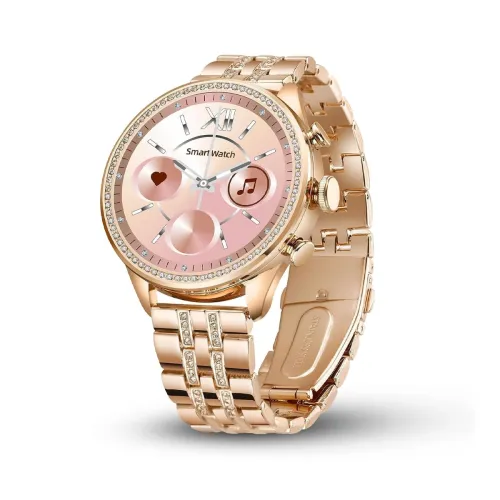 Image of PunnkFunnk GEN 9 Smartwatch for Women with Metal Strap & HD Display