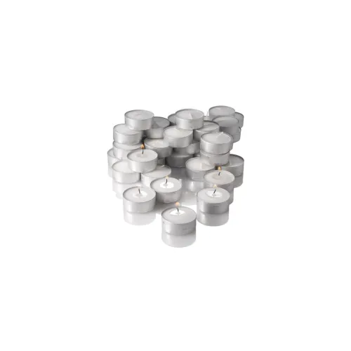 Image of Pure Source India Unscented Wax Candle Set of 400 Pieces