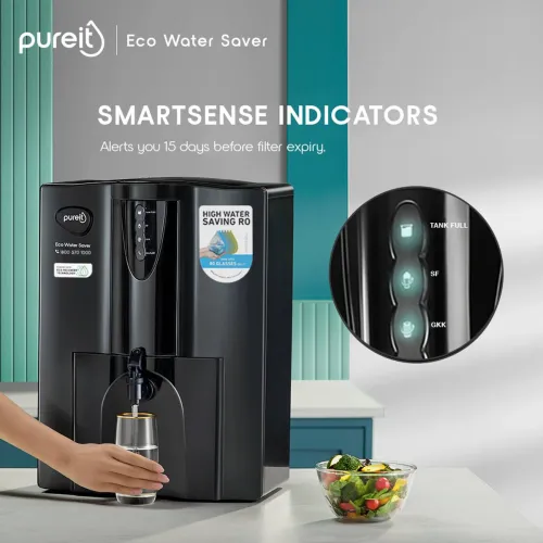 Image of Pureit Eco Water Saver 10L RO + UV + MF Water Purifier