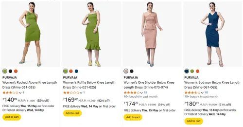 Image of PURVAJA Women Fashion Starting @ ₹140