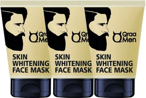 Image of Qraa Vitamin C Face Mask for Men – Pack of 3 (300g)