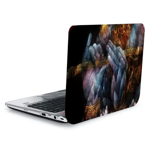 Image of QTH Dynamic Design Laptop Sticker 15.5