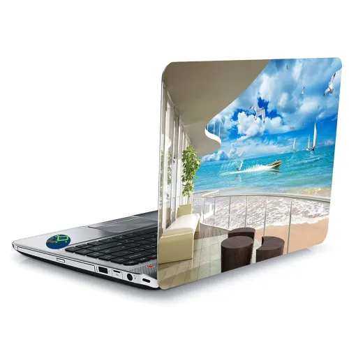 Image of QTH Dynamic Design Laptop Sticker 15.5 Inch 