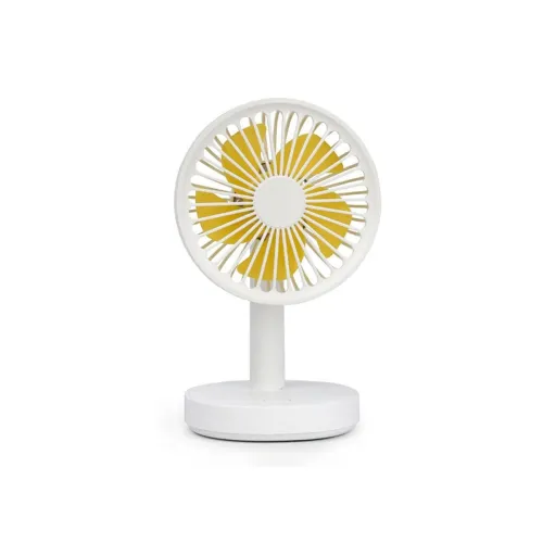 Image of Quantivo Rechargeable Mini Table Fan | Portable Desk Fan with High-Speed Cooling | |