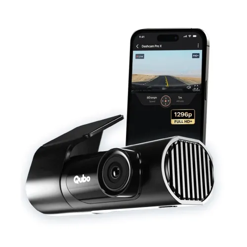 Image of Qubo Dashcam Pro X – 1296p Supercapacitor