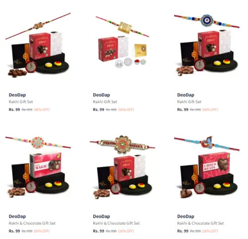 Image of Rakhi Gift Set @ Flat 90% Discount