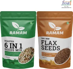 Ramam Mixed Seeds & Flax Seeds 650g pack of 2