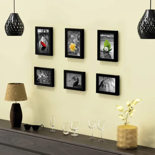Image of RANDOM Wall Frame (6 Individual Frames - Black)