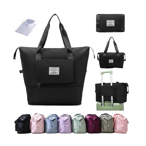 Image of Ranslen Folding Travel Duffel Bag