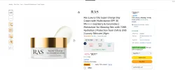 Ras Luxury Oils Super Charge Day Cream with Multivitamin SPF