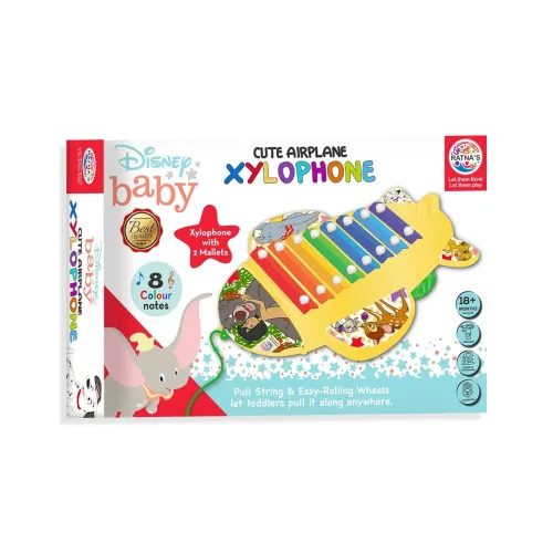 Image of Ratna's Baby Cute Airplane Xylophone