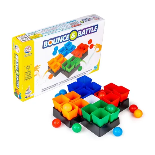Image of Ratna's Bounce & Battle Multiplayer Activity Floor Party Games 