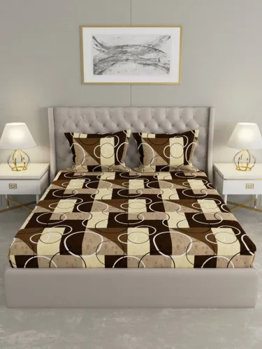 Image of Raymond Home 110 TC Microfiber Double Bedsheet