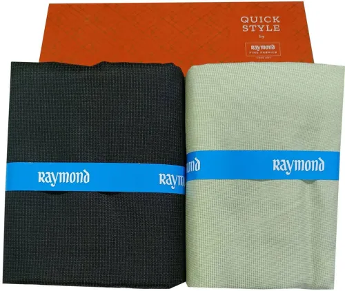 Image of Raymond Unstitched Cotton Blend Shirt & Trouser Fabric