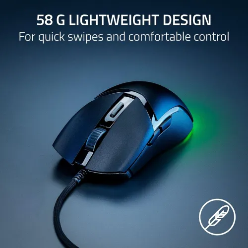 Image of Razer Cobra Wired Gaming Mouse (Black-RZ01-04650100-R3M1)