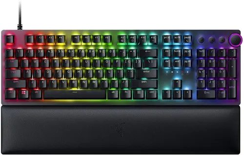 Image of Razer Huntsman V2 - Optical (Linear Red Switch) RZ03-03930100-R3M1 Wired USB Gaming Keyboard (Black)