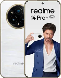 realme 14 Pro+ 5G (8GB+256GB, Pearl White)