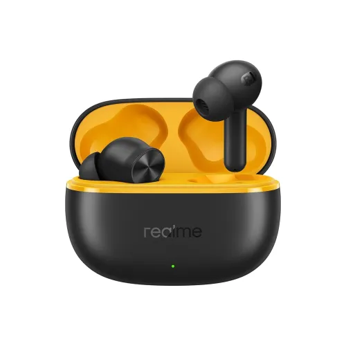 Image of realme Buds T200 Lite Bluetooth in Ear Earbuds with mic (Volt Black)