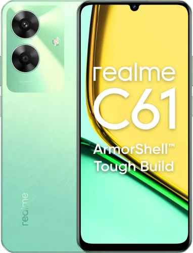 Image of realme C61 (Safari Green, 64 GB) (4 GB RAM)