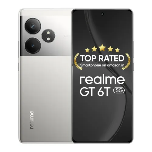 Image of realme GT 6T 5G (Fluid Silver,8GB RAM+128GB Storage)