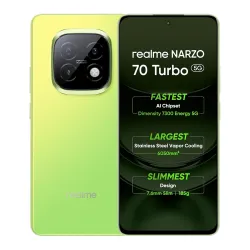 realme NARZO 70 Turbo 5G (Turbo Green,6GB RAM,128GB Storage)