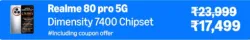realme NARZO 80 Pro 5G @ ₹17499 on Amazon Prime Day Sale