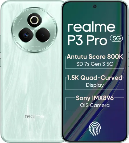 Image of realme P3 Pro 5G (Nebula Glow, 128 GB) (8 GB RAM)