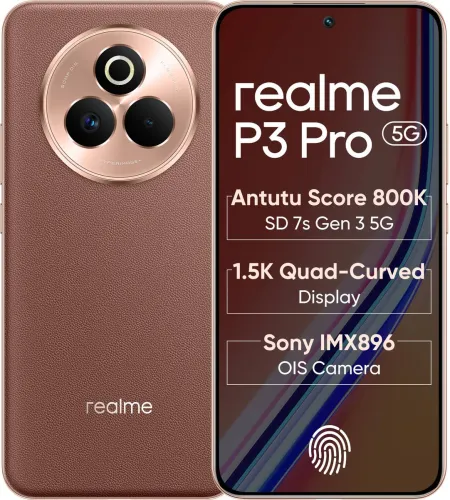 Image of realme P3 Pro 5G (Saturn Brown, 256 GB) (12 GB RAM)