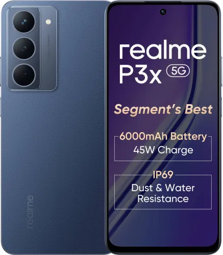 Image of realme P3x 5G (Midnight Blue, 128 GB) (6 GB RAM)