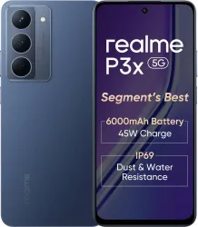 realme P3x 5G (Midnight Blue, 128 GB) (6 GB RAM)