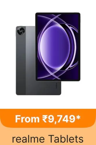 Image of Realme Pad 2 LTE And Lite starting @ ₹9749 on Flipkart GOAT Sale