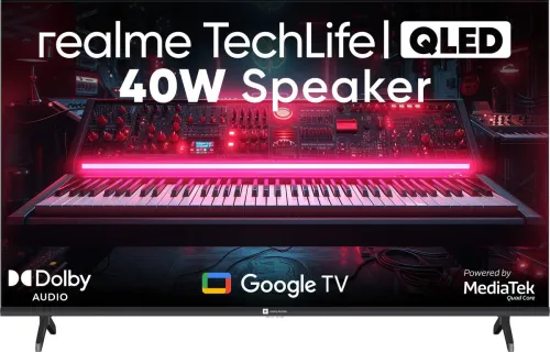 Image of realme (TVSH47ZG8K5ZH6UV) CineSonic Q 32 inch Smart TV.