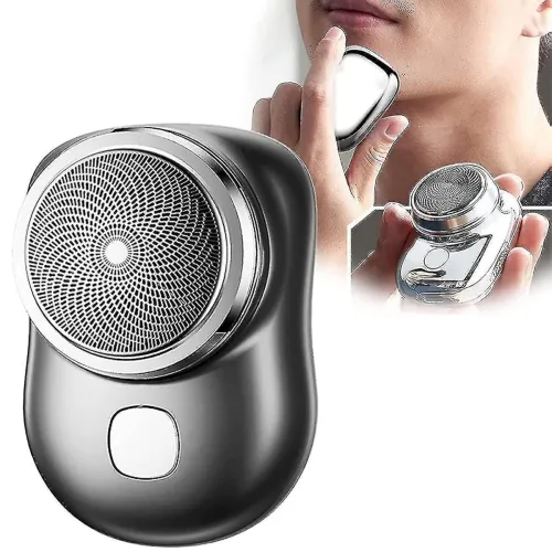 Image of Rechargeable Mini Electric Shaver for Unisex