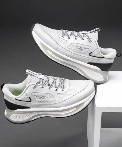 Image of RED TAPE Athleisure Shoes for Men (Grey, Black , 9)