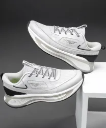 RED TAPE Athleisure Shoes for Men (Grey, Black , 9)