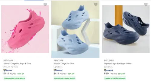 Image of Red Tape Brand Clogs @ Flat 85% Discount