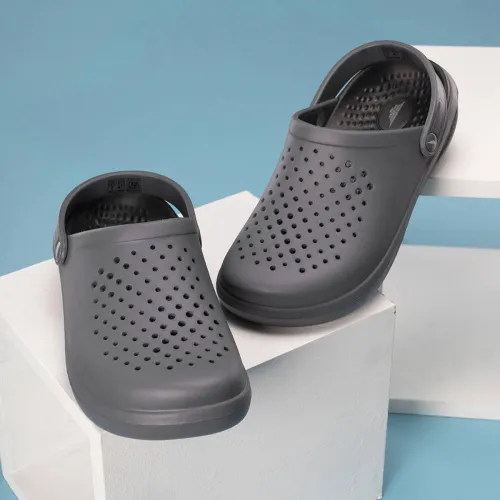 Image of RED TAPE Men Clogs Sandal (Grey , 10)