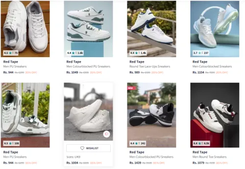 Image of Red Tape Men Sneaker At Starting 85% Discount 