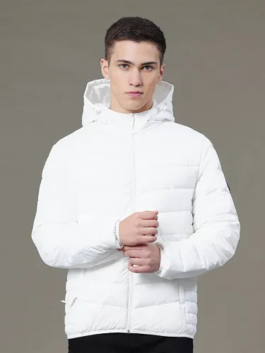 Image of RED TAPE Men Solid Padded Jacket