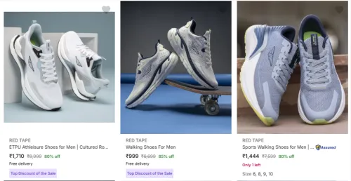 Image of Red Tape Men’s Sports Shoes @ Minimum 80% Discount