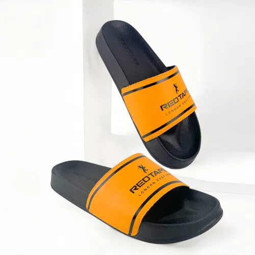 Image of RED TAPE Women Slides (Yellow , 4)