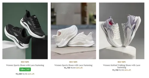 Image of RED TAPE Women Sports Shoes up to 82% Discount