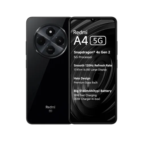 Image of Redmi A4 5G (Starry 4GB RAM, 128GB Storage) Smartphone