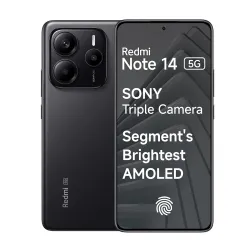 Redmi Note 14 5G Titan Black, 8GB RAM 256GB Storage