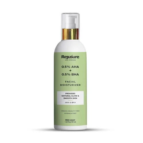 Image of Rejusure AHA 0.5% + BHA 0.5% facial moisturizer 50ml