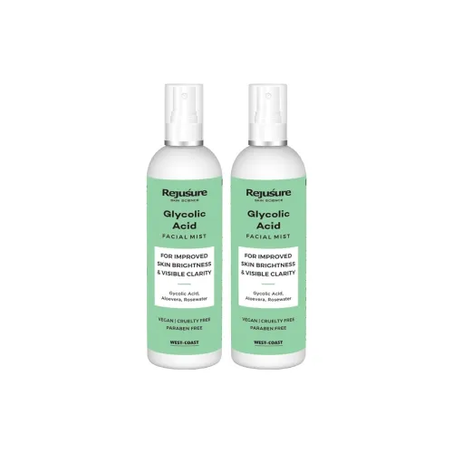 Image of Rejusure Glycolic Acid Face mist – For Improved Skin Brightness & Visible Clarity – 100ml (Pack of 2)